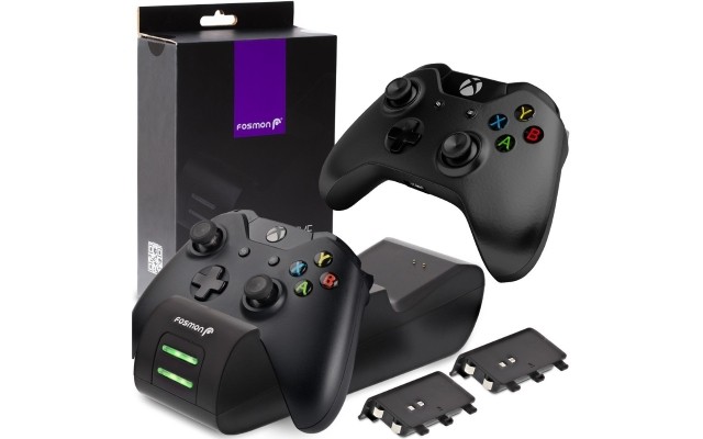 Fosmon Xbox One Controller Charger: Đế sạc tay cầm Xbox One X với pin đi kèm