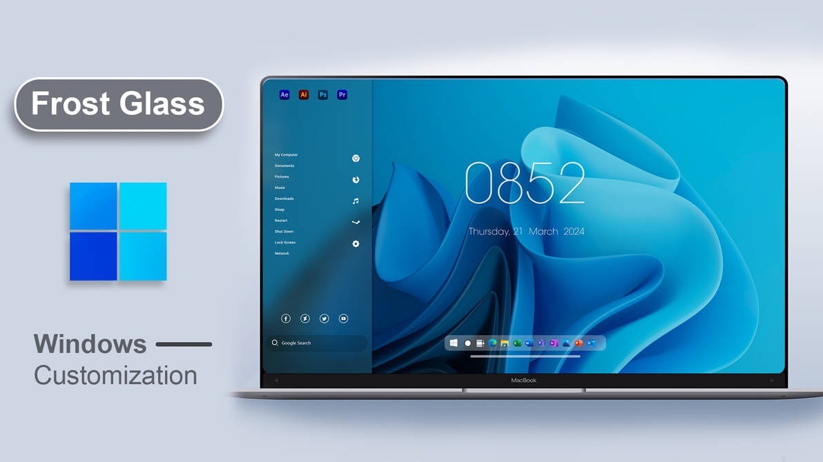 frost glass skin
