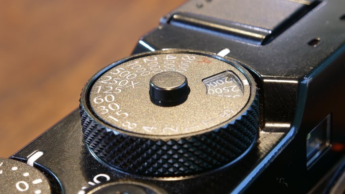 Fujifilm X-Pro2 ISO and Shutter Speed Dial
