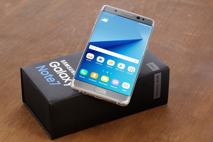 Galaxy Note 7 gặp sự cố