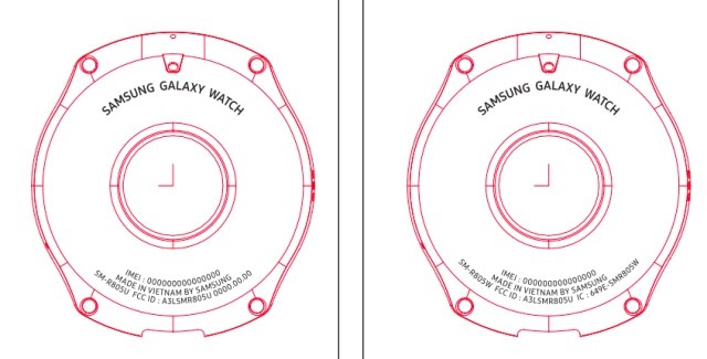 Galaxy Watch với hai kích thước 46 mm và 42 mm
