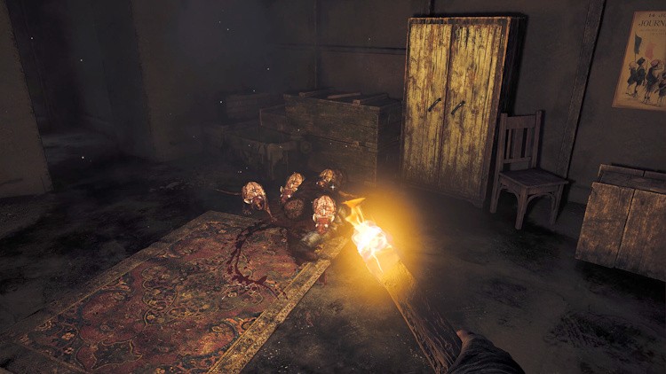 Gameplay Amnesia: The Bunker: Người chơi khám phá boongke tối tăm trong Amnesia: The Bunker