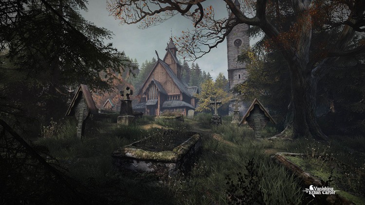 Gameplay The Vanishing of Ethan Carter: Người chơi khám phá thế giới tươi đẹp nhưng kỳ lạ của The Vanishing of Ethan Carter