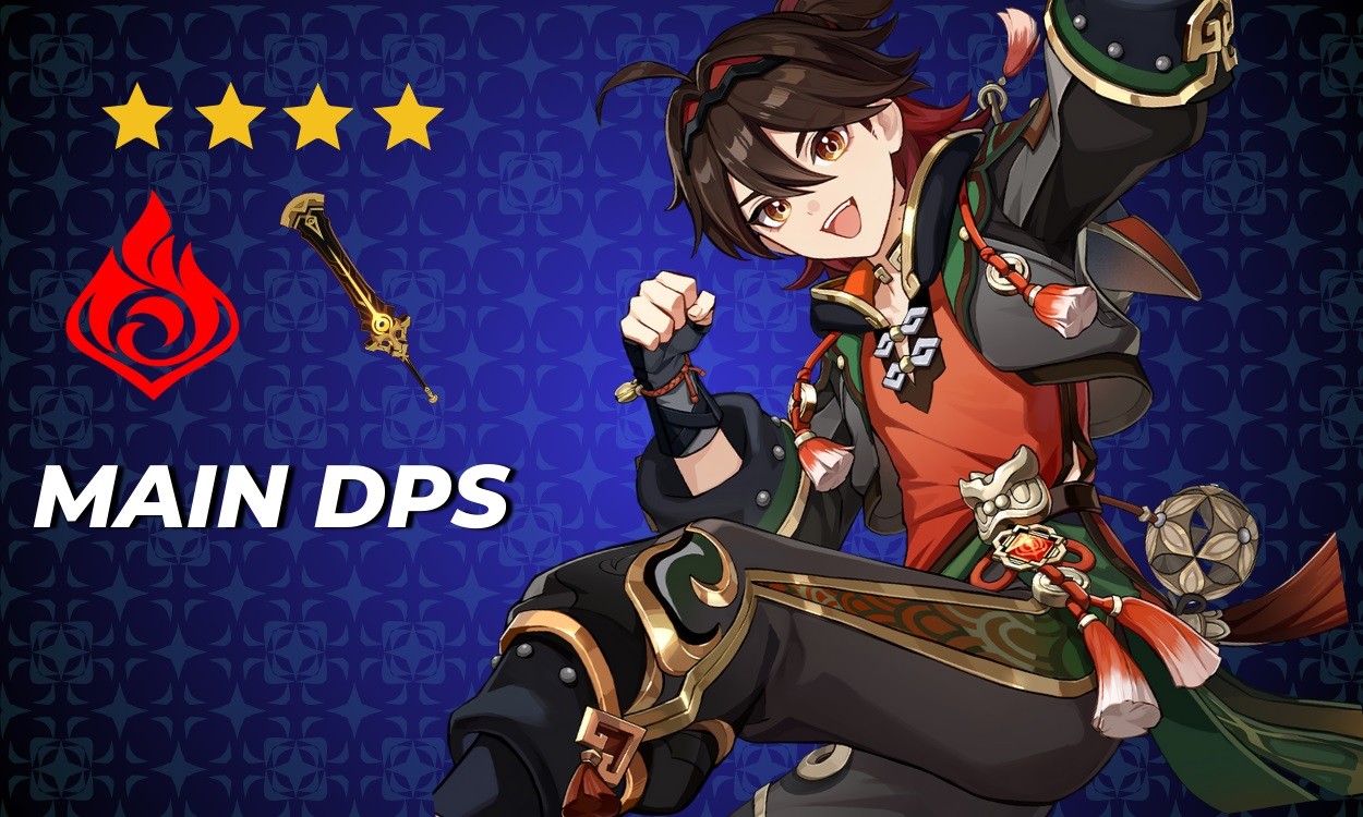 Hướng Dẫn Build Gaming Genshin Impact: DPS Hệ Hỏa 4 Sao Mạnh Nhất 2025