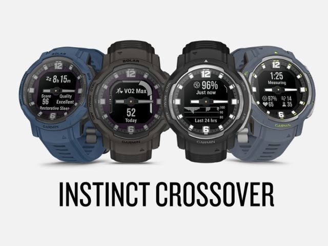 Garmin Instinct Crossover và Crossover Solar: Đồng hồ thông minh mạnh mẽ dành cho người yêu công nghệ