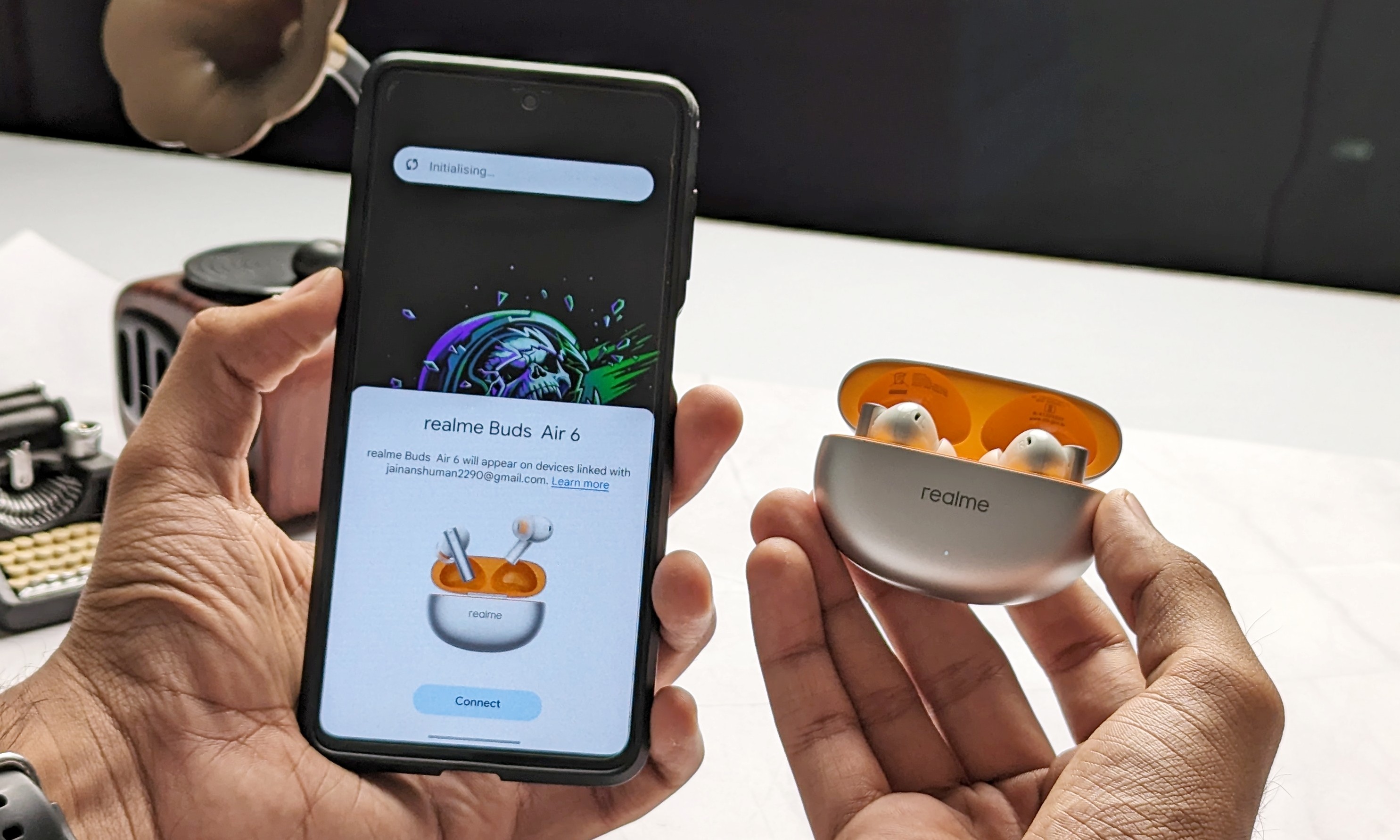 Ghép nối Realme Buds Air 6