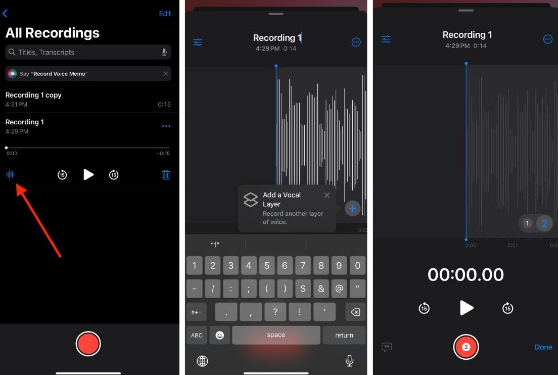 Hướng Dẫn Ghi Âm Nhiều Lớp trên iPhone với iOS 18.2