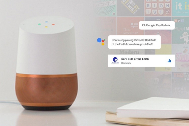 Giao diện đơn giản và hiệu quả của Google Podcasts