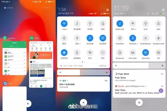 Giao diện mới của MIUI 10