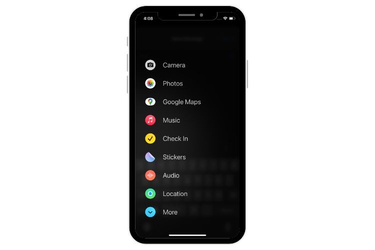 Giao diện mới của ứng dụng Tin nhắn (Messages) trên iOS 17