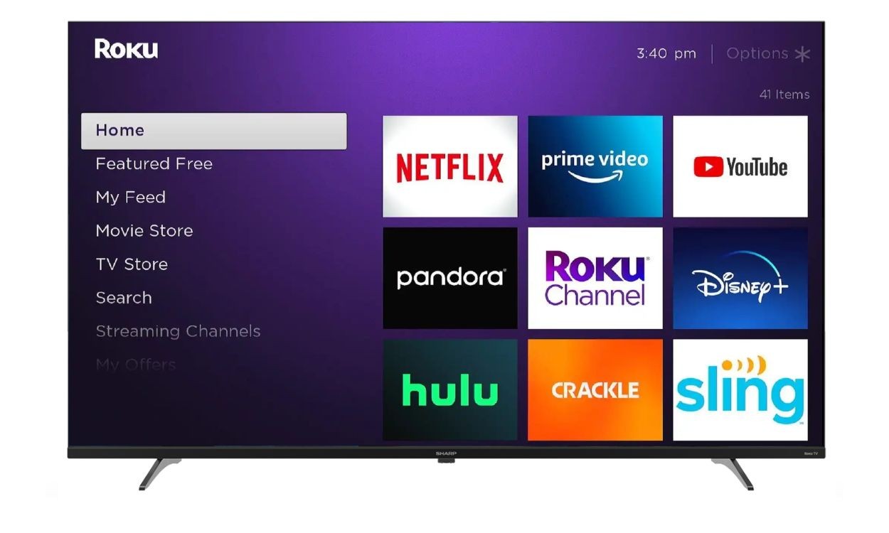 Giao diện Roku TV