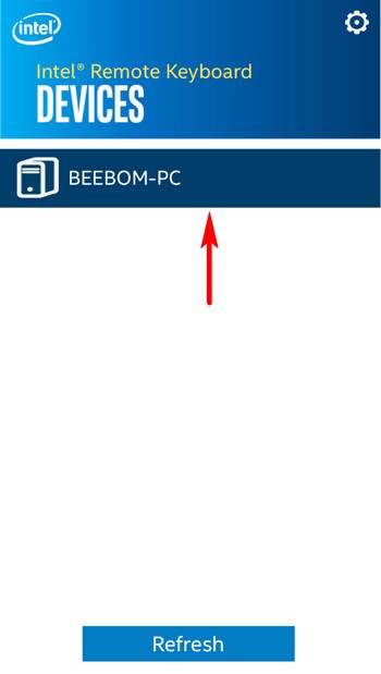 Biến Smartphone Thành Chuột và Bàn Phím Không Dây Cho Intel Compute Stick