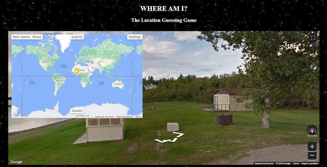 Giao diện và gameplay của Where Am I