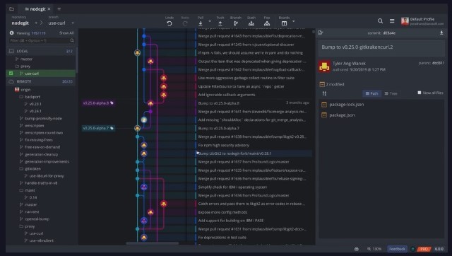 GitKraken UI