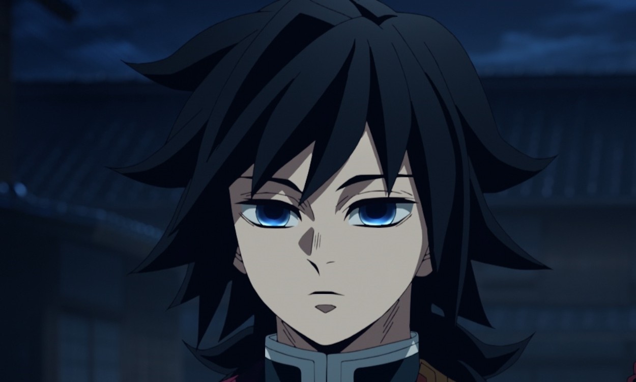 Giyu Tomioka - Thủy Trụ trong anime Thanh Gươm Diệt Quỷ.