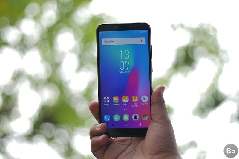 Góc nhìn của màn hình Infinix Hot 6 Pro