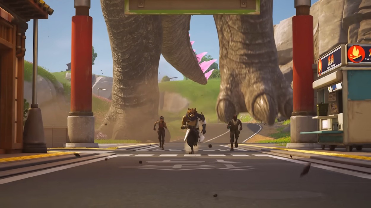 Trải Nghiệm Sức Mạnh Hủy Diệt của Godzilla trong Fortnite