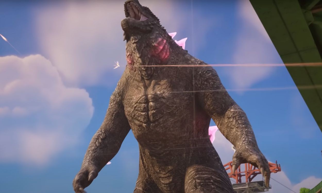 Godzilla sử dụng kỹ năng Tiếng Gầm