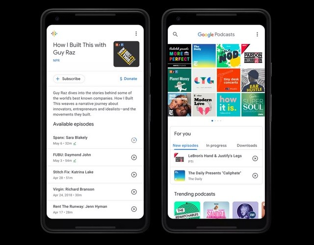 Google Podcasts Chính Thức Ra Mắt Trên Android Với Tính Năng Khuyến Nghị Cá Nhân Hóa và Tích Hợp Trợ Lý Ảo