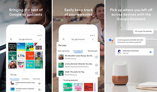 Google Podcasts: Ứng Dụng Nghe Podcast Mới Dành Cho Người Dùng Android