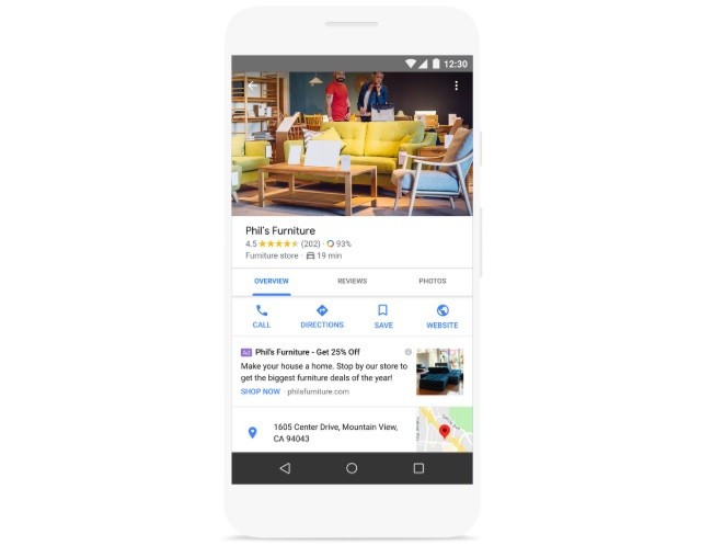 Google ra mắt chiến dịch địa phương để tăng lượt ghé thăm cửa hàng
