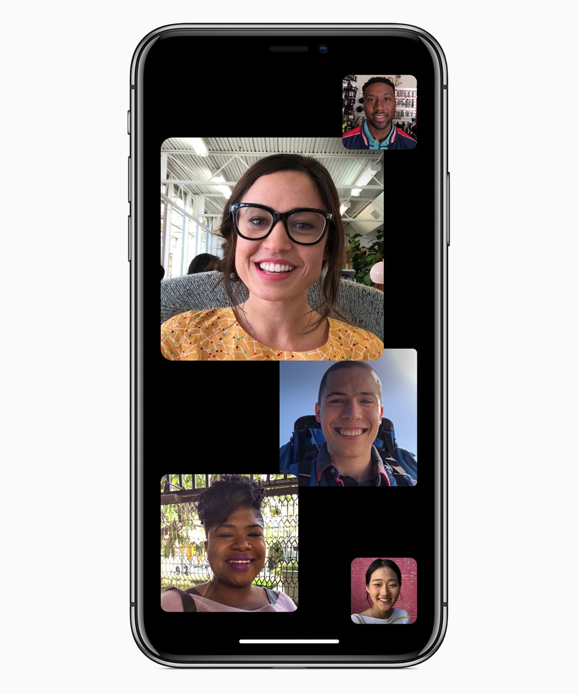 Group Facetime hỗ trợ cuộc gọi video nhóm