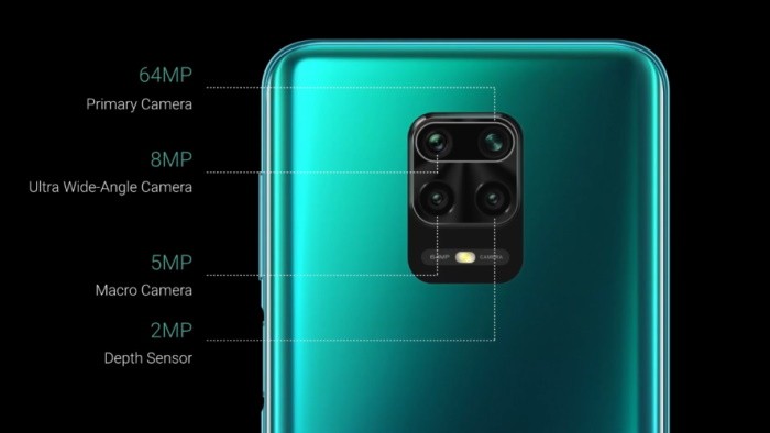 Hệ thống camera sau của Redmi Note 9 Pro Max
