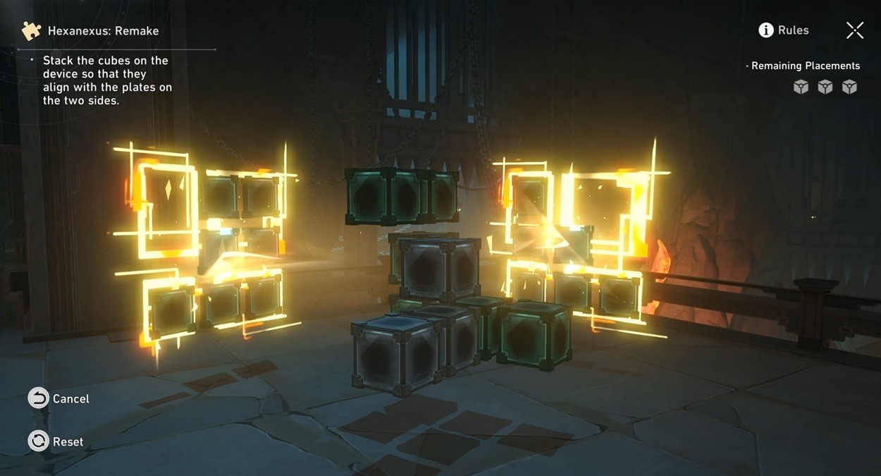 Hexanexus Remake Stage 3 Hard Mode Solution HSR