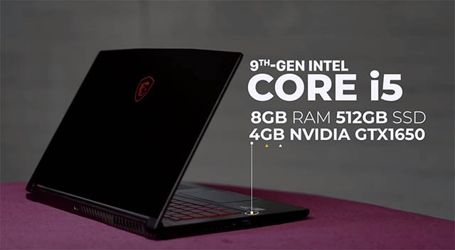 Hiệu năng của MSI GF63 9SC