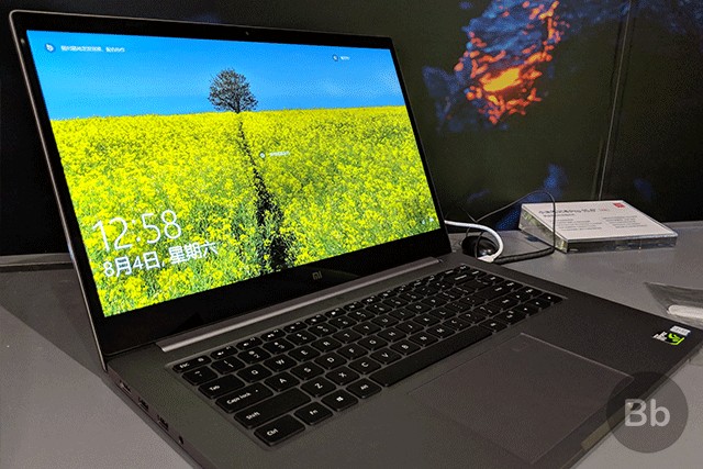 Hiệu suất màn hình Mi Notebook Pro GTX