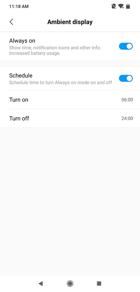 Hình ảnh Ambient Display trên Poco F1