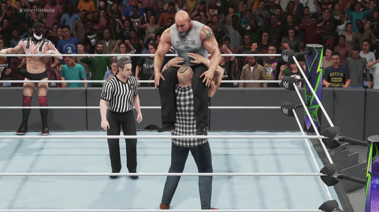 Hình ảnh Brock Lesnar trong WWE 2K19
