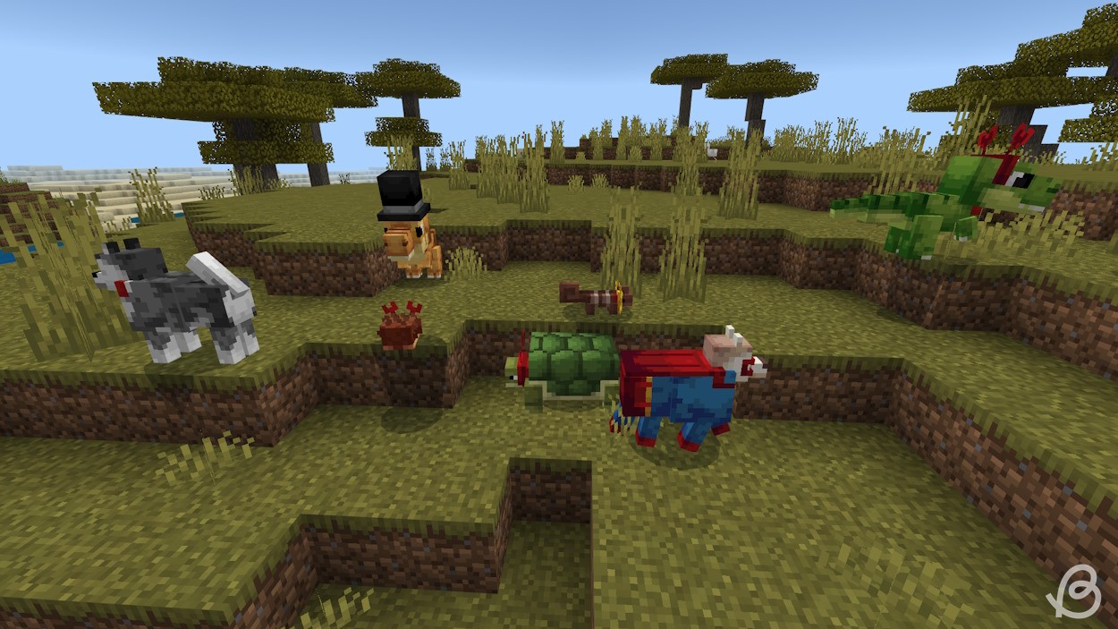 Hình ảnh các thú cưng từ Spark Pets Add-On