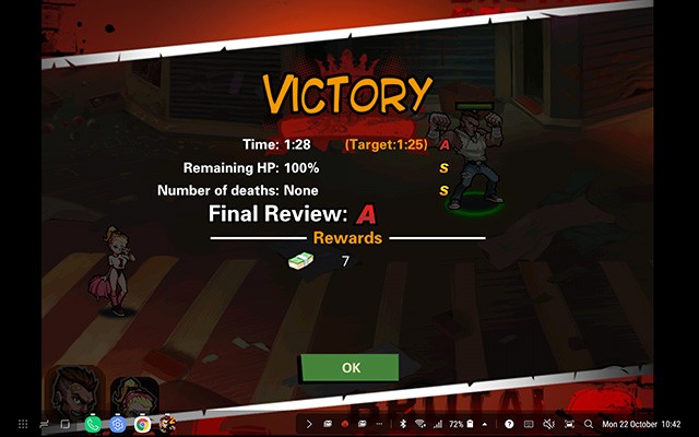 Hình ảnh chơi game trong Chế Độ DeX