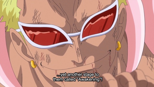 Hình ảnh Doflamingo nói về sự thức tỉnh từ One Piece