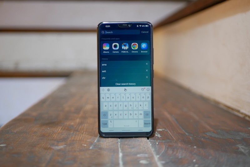 Hình ảnh giao diện người dùng Funtouch OS trên Vivo V9