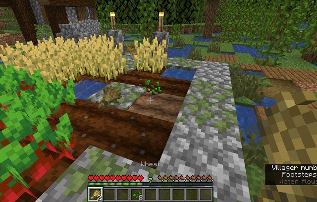 Hình ảnh lúa mì trong Minecraft