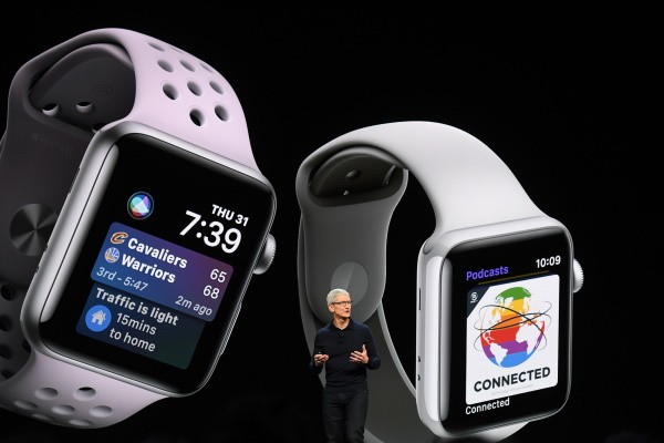 Hình ảnh mặt đồng hồ Siri trên Apple Watch