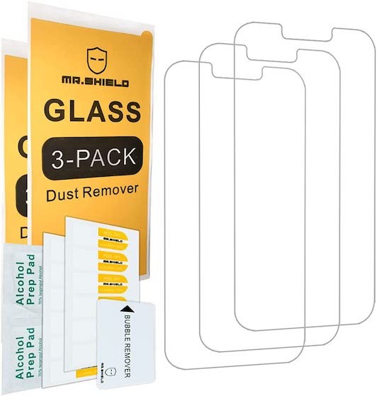 Hình ảnh miếng dán màn hình Mr. Shield cho iPhone 13