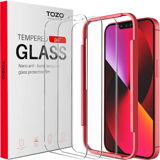 Hình ảnh miếng dán màn hình TOZO cho iPhone 13