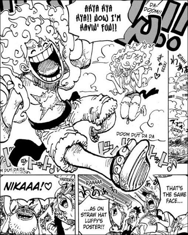 Hình ảnh Nika trong One Piece