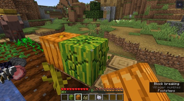 Hình ảnh phá dưa hấu trong Minecraft