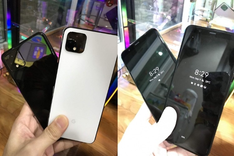 Hình Ảnh Thực Tế Google Pixel 4 XL Đen Và Trắng Bị Rò Rỉ Trực Tuyến