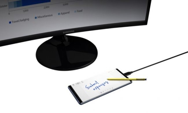 Hỗ trợ DeX của Samsung Galaxy Note 9
