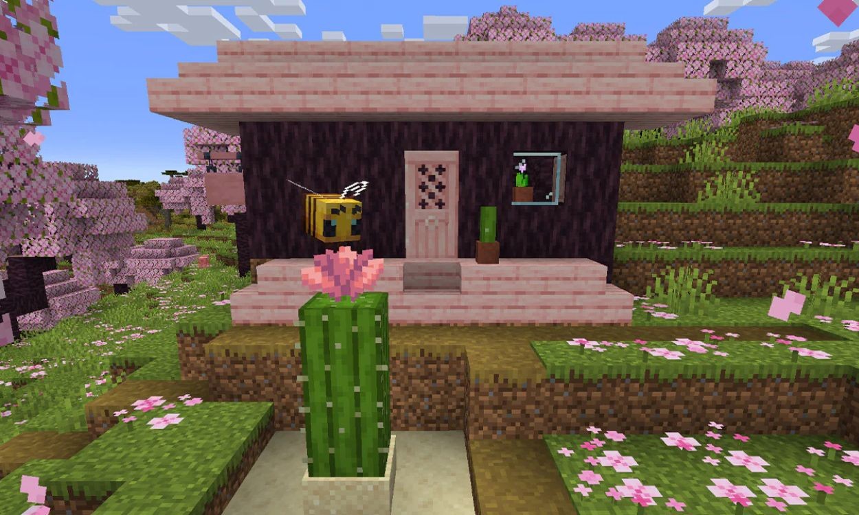 Hoa Xương Rồng trong Minecraft