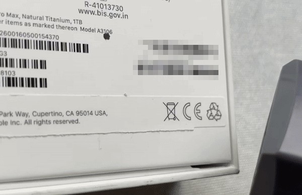 iPhone 15: Tính Năng Kiểm Tra Hộp Mới Với Nhãn UV