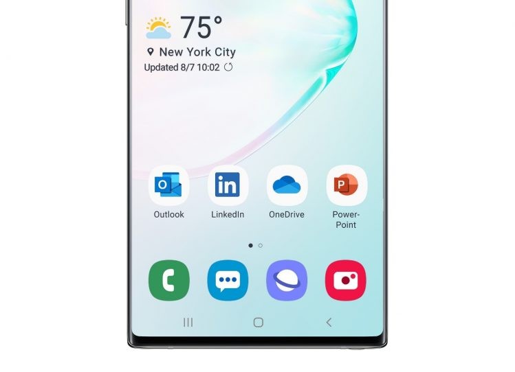Samsung và Microsoft hợp tác, tăng cường tính năng cho Galaxy Note 10
