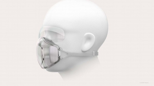 Huami Concept Y 4: Khẩu trang Aeri với khả năng hiển thị biểu cảm khuôn mặt, tạo sự thân thiện và gần gũi trong giao tiếp