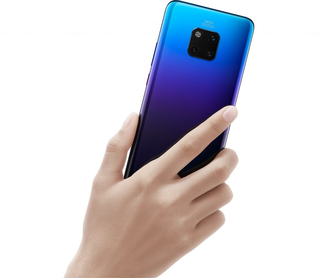 Huawei Mate 20 Pro không có cảm biến vân tay mặt sau