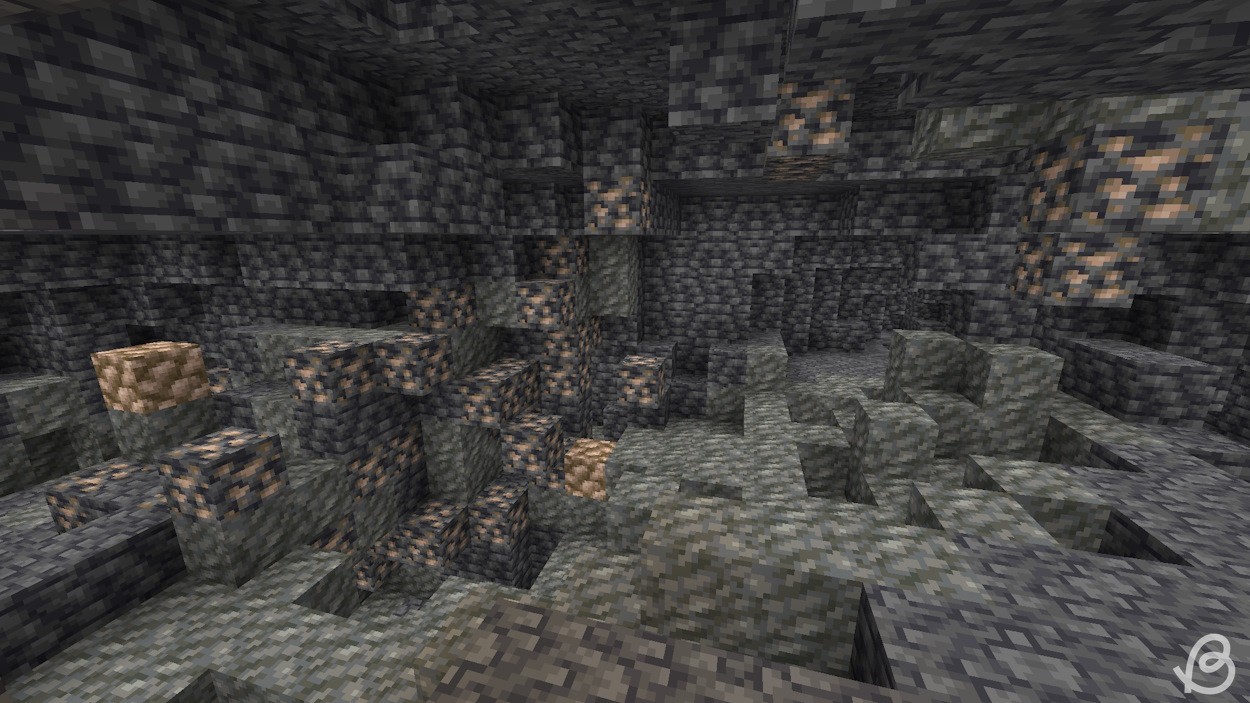 Huge iron vein